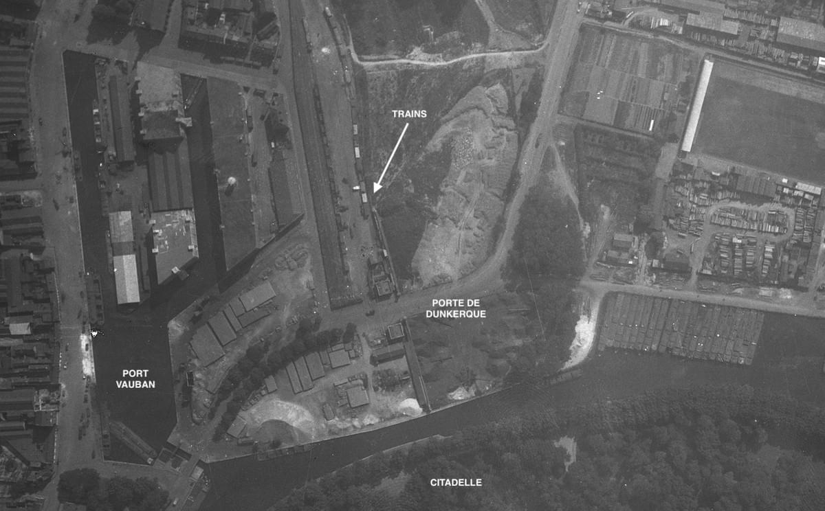 lille train de petite ceinture 1931 port vauban citadelle porte de dunkerque photo aerienne lille train de petite ceinture 1931 port vauban citadelle porte de dunkerque photo aerienne