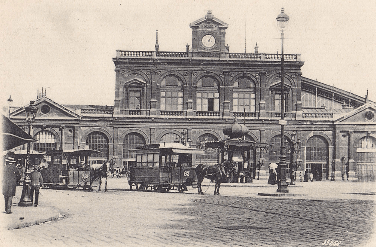 le premier tramway de Lille était tiré par des chevaux le premier tramway de Lille était tiré par des chevaux