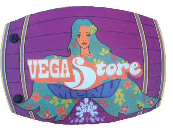 Lille vegastore vega store : menu aux couleurs et au style années 70 Lille vegastore vega store : menu aux couleurs et au style années 70