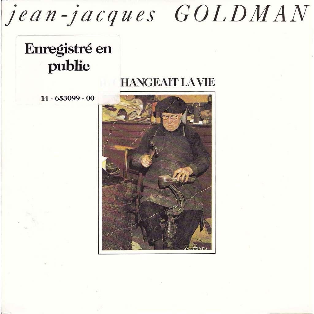 jean-jacques goldman lille edhec recto du 45 tours il changeait la vie enregistré en live en 1988 à Lille jean-jacques goldman lille edhec recto du 45 tours il changeait la vie enregistré en live en 1988 à Lille