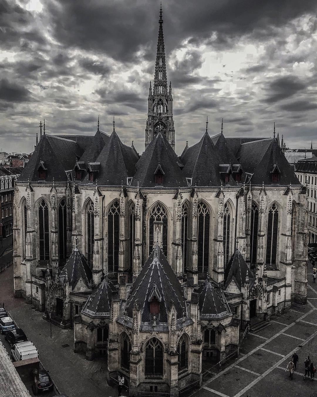 eglise saint maurice à lille vu par l'arriere eglise saint maurice à lille vu par l'arriere