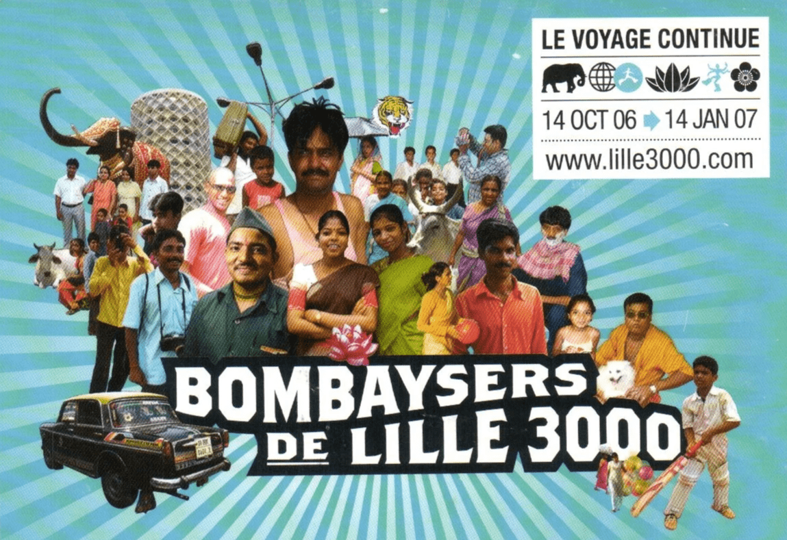Lille 3000 : affiche de Bombaysers 2006 2007 Inde Lille 3000 : affiche de Bombaysers 2006 2007 Inde