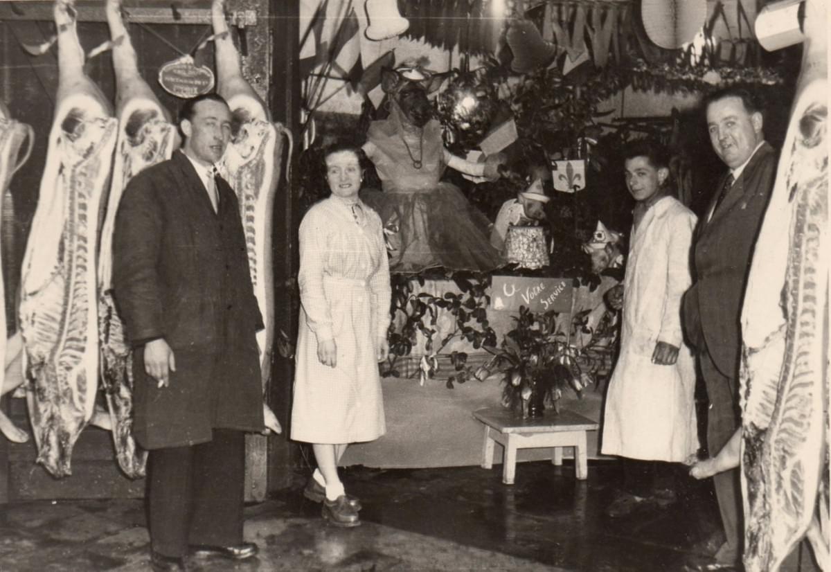Les abattoirs de Lille : photo du concours de paques aux abattoirs avril 1957 Les abattoirs de Lille : photo du concours de paques aux abattoirs avril 1957