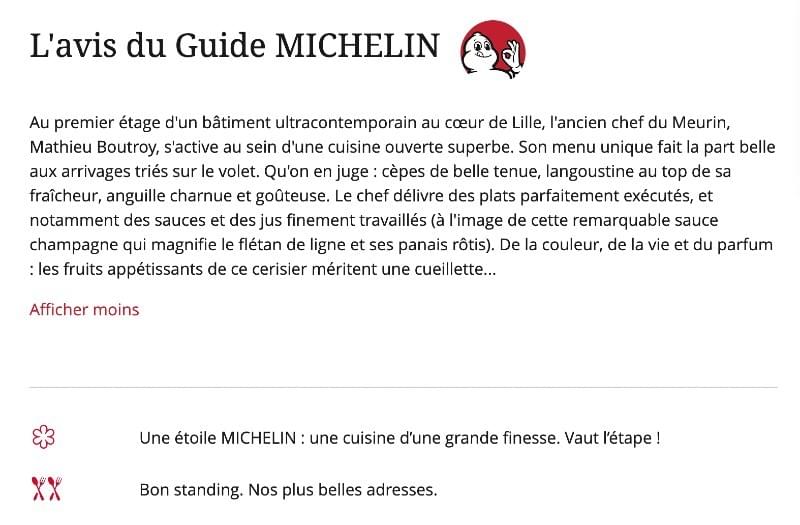 avis michelin restaurant le cerisier lille 1 étoile avis michelin restaurant le cerisier lille 1 étoile