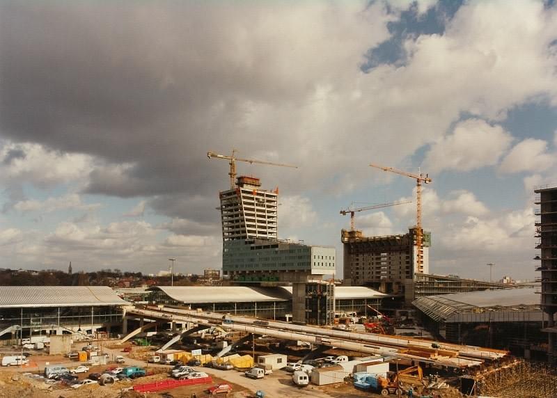 travaux de la tour de Lille allias la botte ou le L et d'euralille travaux de la tour de Lille allias la botte ou le L et d'euralille