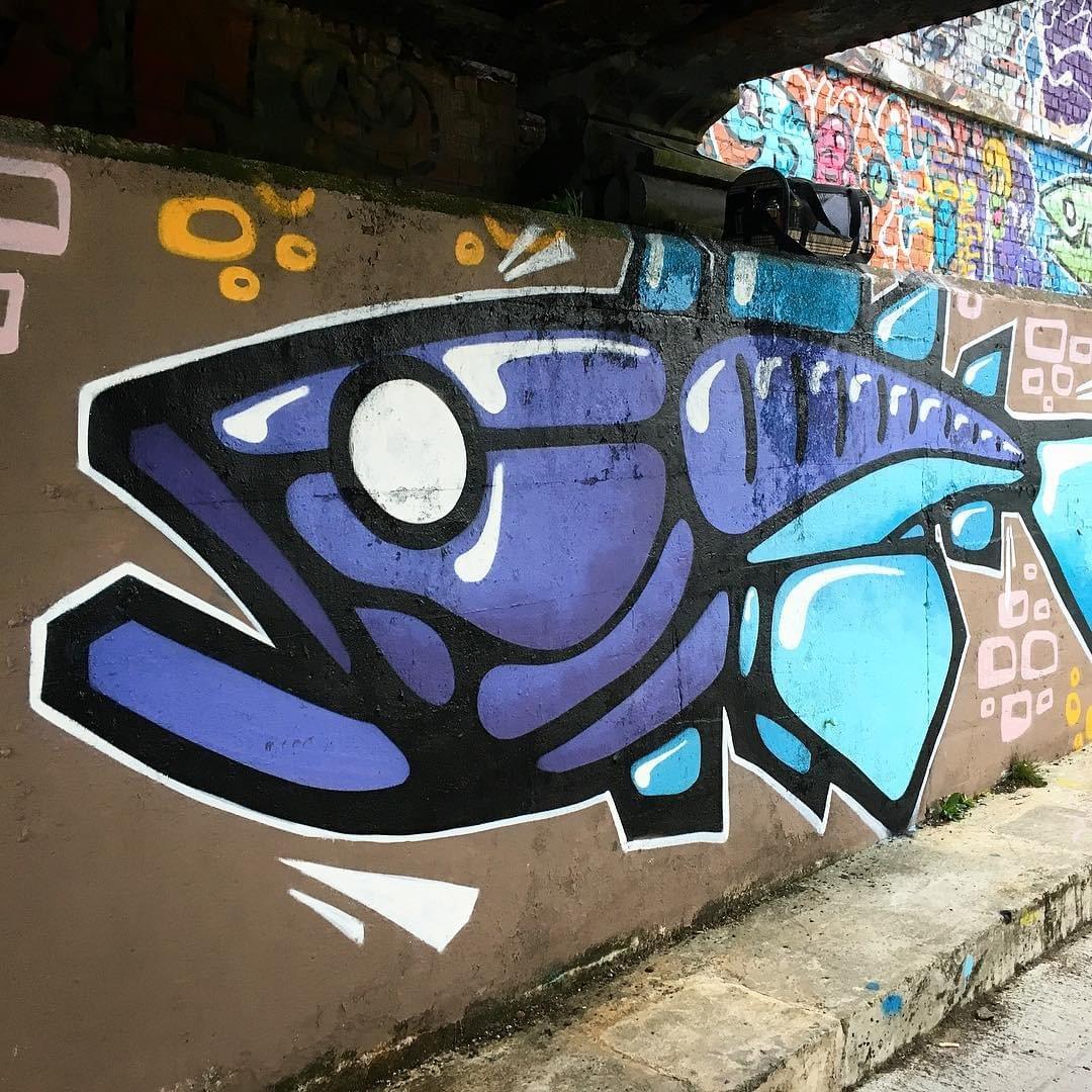 street art lille graffiti du collectif poisson toute forme de poisson street art lille graffiti du collectif poisson toute forme de poisson