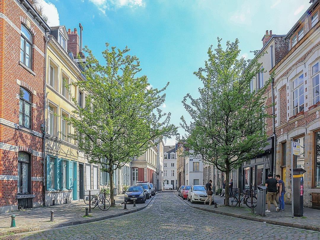 Lille La place Jacques Louchart qui s'appelait encore place Sainte-Catherine au 19ème siècle Lille La place Jacques Louchart qui s'appelait encore place Sainte-Catherine au 19ème siècle
