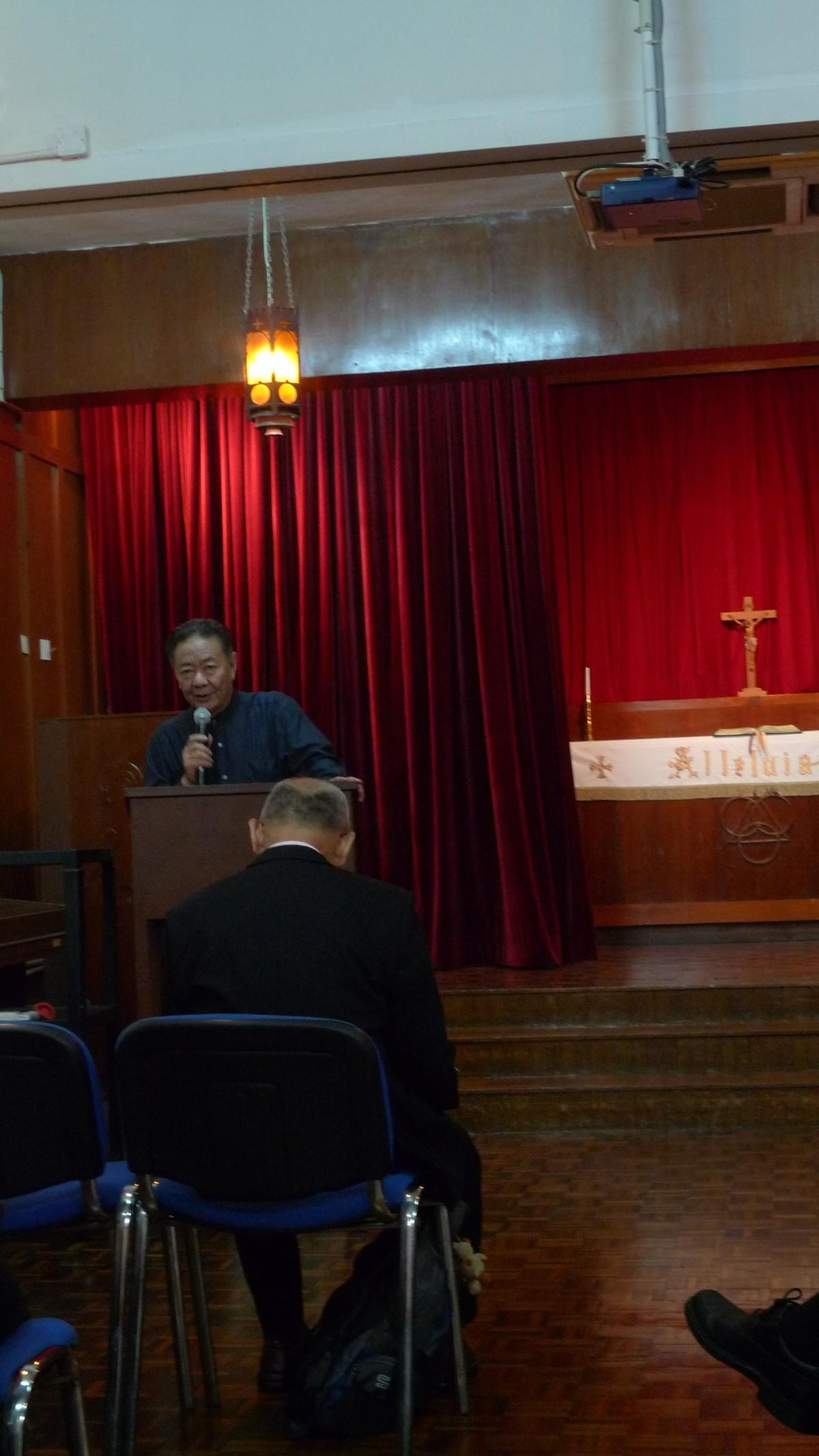 Rev. Dr. Allan YUNG Opening the Conference Rev. Dr. Allan YUNG Opening the Conference