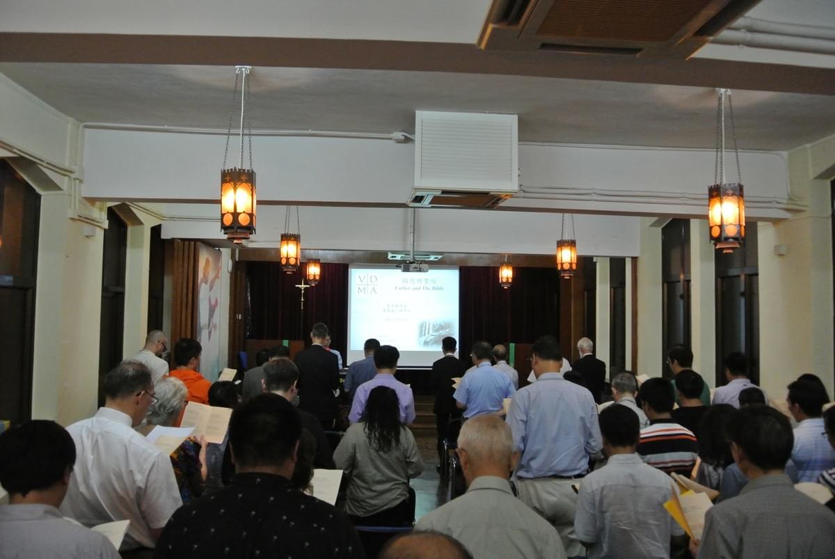 The Audience Singing A Might Fortress Led by Rev. Kenneth LAM The Audience Singing A Might Fortress Led by Rev. Kenneth LAM
