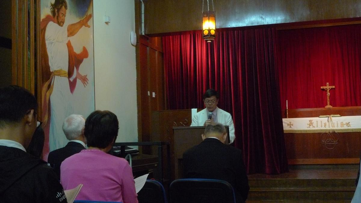 Principal John CHAN Reading the Scripture Principal John CHAN Reading the Scripture