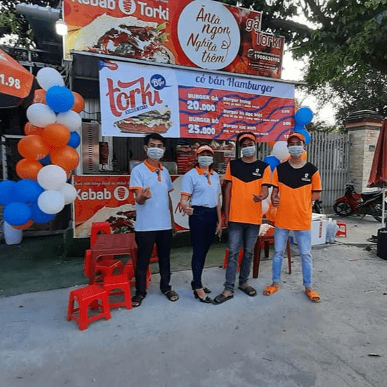 Cửa hàng nhượng quyền Kebab Torki Cửa hàng nhượng quyền Kebab Torki