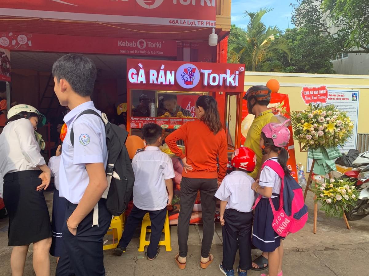 Mô hình Kebab Torki kiểu mới được nhiều khách hàng yêu thích Mô hình Kebab Torki kiểu mới được nhiều khách hàng yêu thích