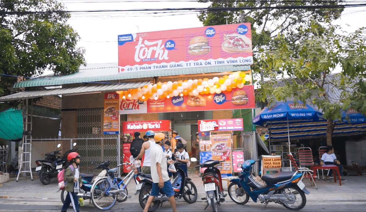 Một cửa hàng Torki Food Một cửa hàng Torki Food