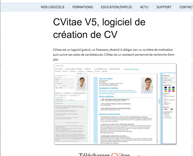 Les Outils Pour Creer Un Cv En Ligne Cv