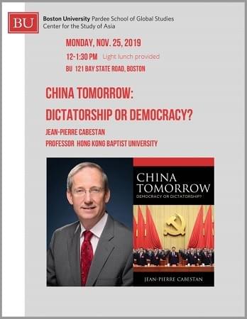 中國政權希望在世界舞臺佔據中心位置,輸出其政治模式,並認為這種模式優於西方民主價值觀。——香港浸會大學教授高敬文Jean-Pierre Cabestan 中國政權希望在世界舞臺佔據中心位置,輸出其政治模式,並認為這種模式優於西方民主價值觀。——香港浸會大學教授高敬文Jean-Pierre Cabestan