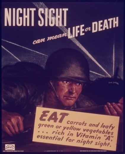eat carrots affiche seconde guerre mondiale eat carrots affiche seconde guerre mondiale