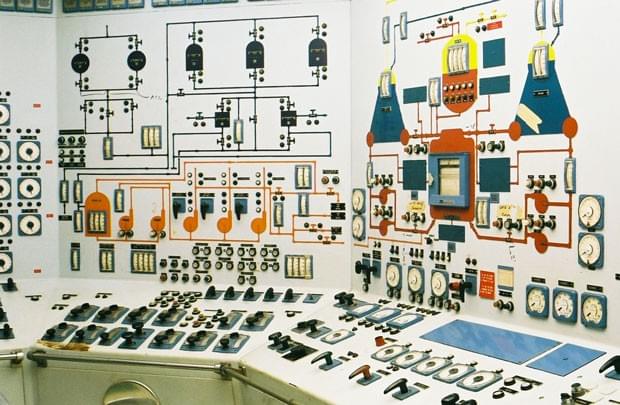 Old Soviet control room Old Soviet control room