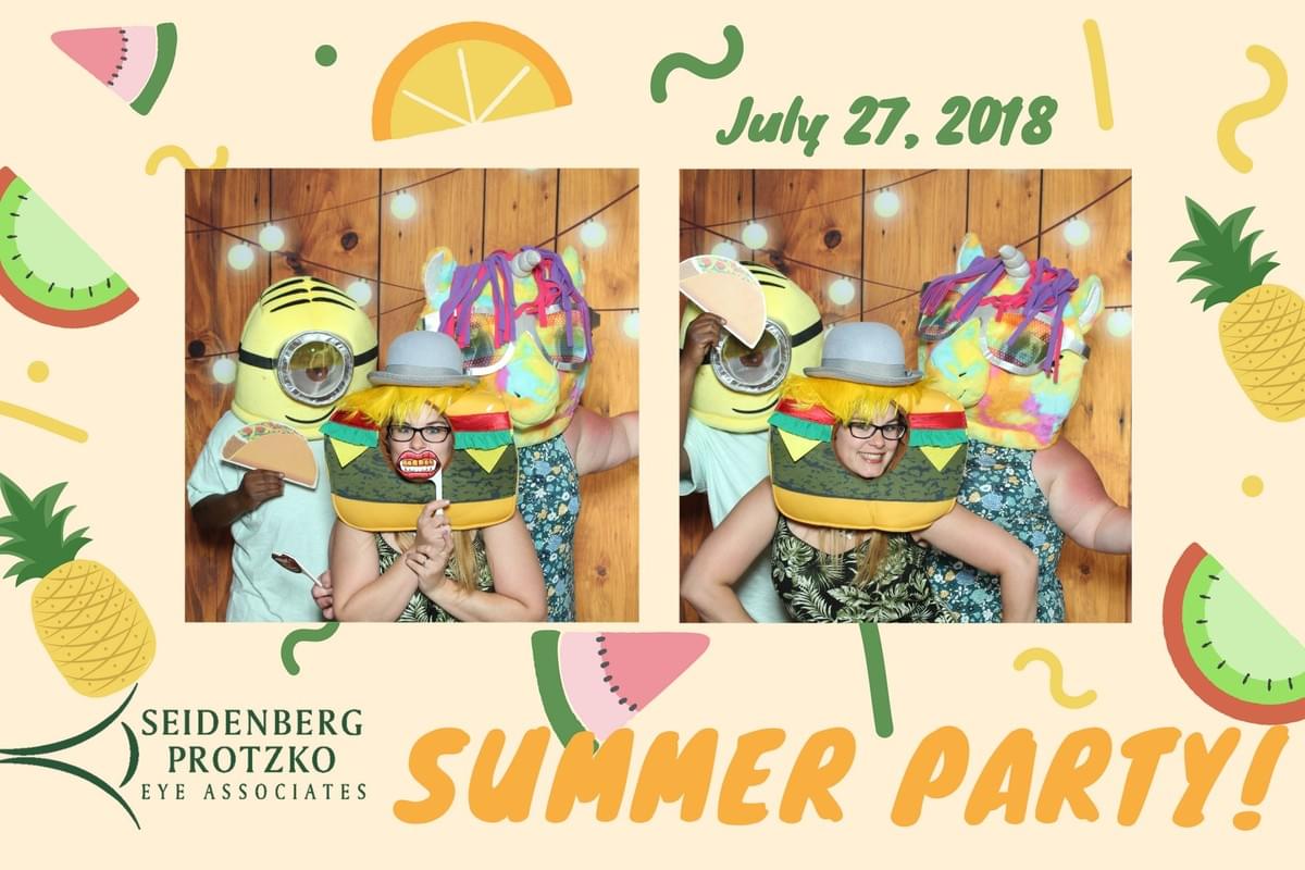 Seidenberg Protzko Eye Associates summer party with the Magic Selfie Mirror Seidenberg Protzko Eye Associates summer party with the Magic Selfie Mirror