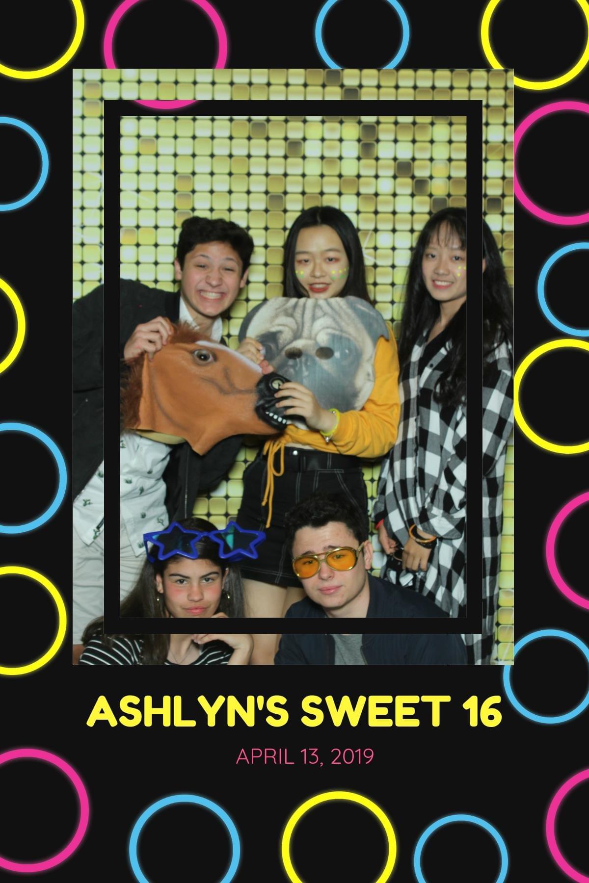 Sweet 16 Photo Booth Sweet 16 Photo Booth