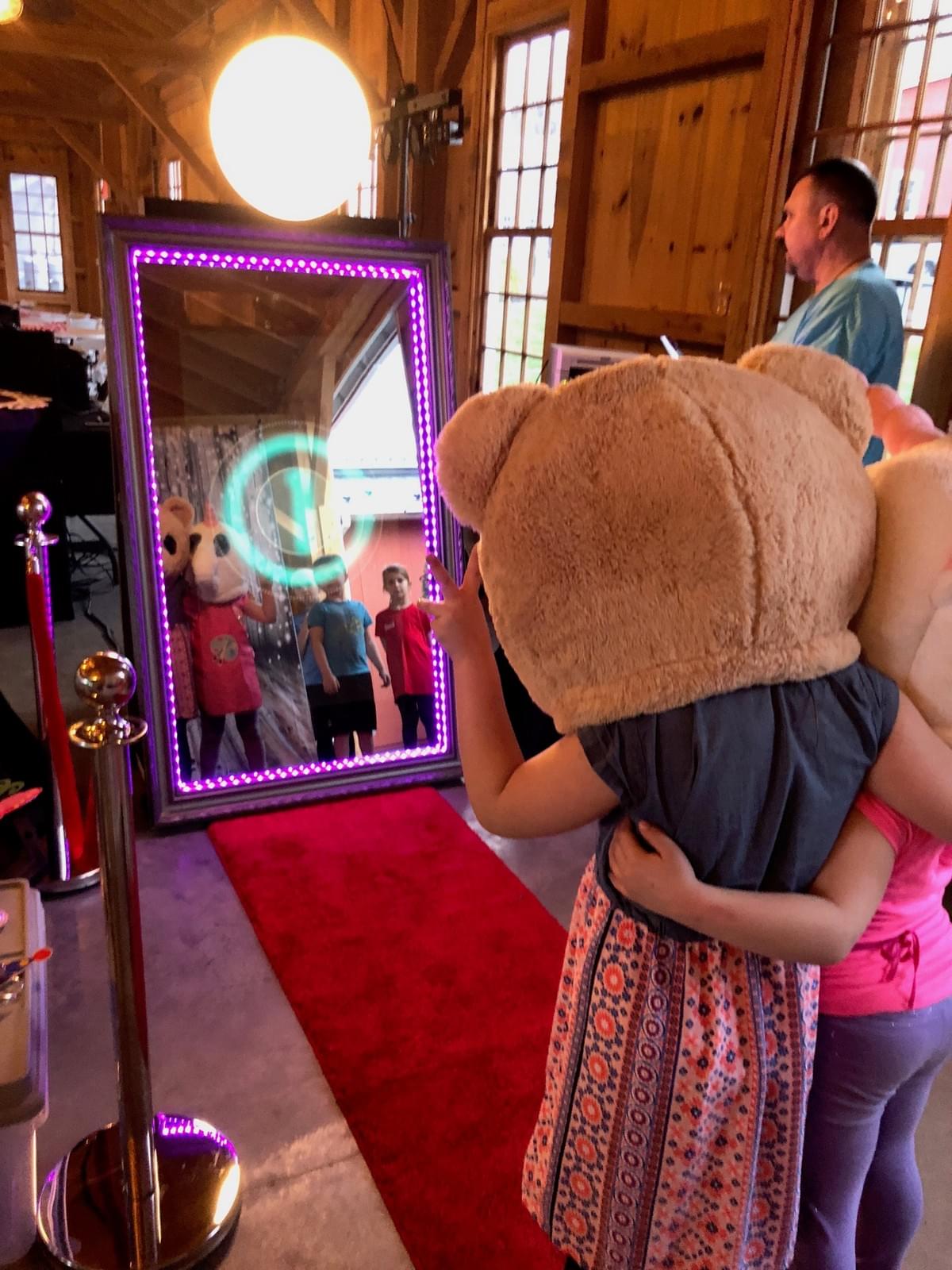 The Magic Selfie Mirror Photo Booth at Pond View Farm The Magic Selfie Mirror Photo Booth at Pond View Farm
