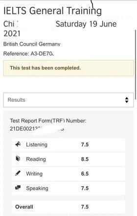 Bạn học sinh lớp IELTS ONLINE SPEAKING 1 KÈM 1 của IELTS TUTOR khoá 7.0 này đi thi đạt 7.5 speaking nhé: Bạn học sinh lớp IELTS ONLINE SPEAKING 1 KÈM 1 của IELTS TUTOR khoá 7.0 này đi thi đạt 7.5 speaking nhé: