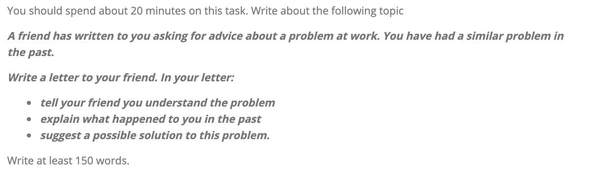 Cách viết thư cho lời khuyên (letter of advice) IELTS WRITING GENERAL TRAINING Cách viết thư cho lời khuyên (letter of advice) IELTS WRITING GENERAL TRAINING