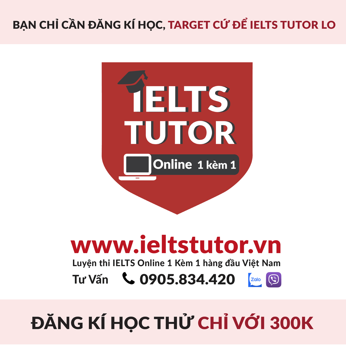 Khóa học IELTS online 1-1 | IELTS Tutor Khóa học IELTS online 1-1 | IELTS Tutor