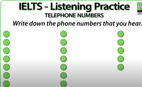 Bài tập chuyên đề Numbers IELTS LISTENING Bài tập chuyên đề Numbers IELTS LISTENING