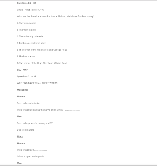 IELTS Listening Practice Test 1: Đề Thi Thử IELTS chọn lọc, Kèm Audio! IELTS Listening Practice Test 1: Đề Thi Thử IELTS chọn lọc, Kèm Audio!