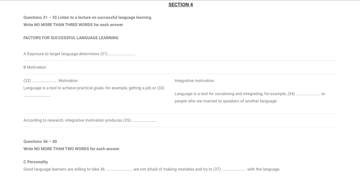 IELTS Listening Practice Test 1: Đề Thi Thử IELTS chọn lọc, Kèm Audio! IELTS Listening Practice Test 1: Đề Thi Thử IELTS chọn lọc, Kèm Audio!