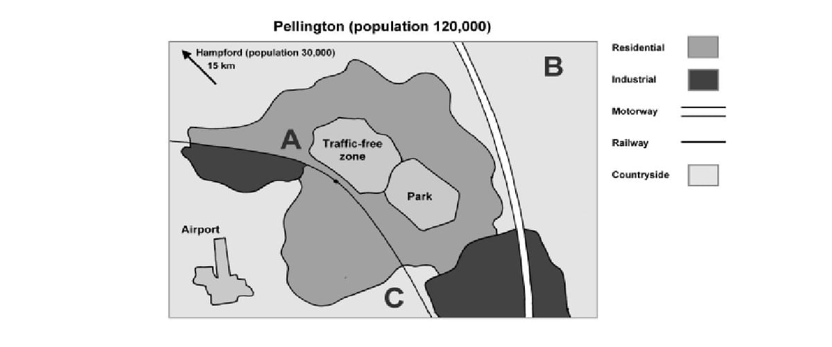 The map of Pellington city - new shopping mall The map of Pellington city - new shopping mall