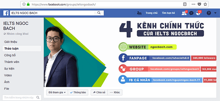 TOP 6 GROUP TỰ HỌC IELTS TỰ HỌC TỐT NHẤT HIỆN NAY TOP 6 GROUP TỰ HỌC IELTS TỰ HỌC TỐT NHẤT HIỆN NAY