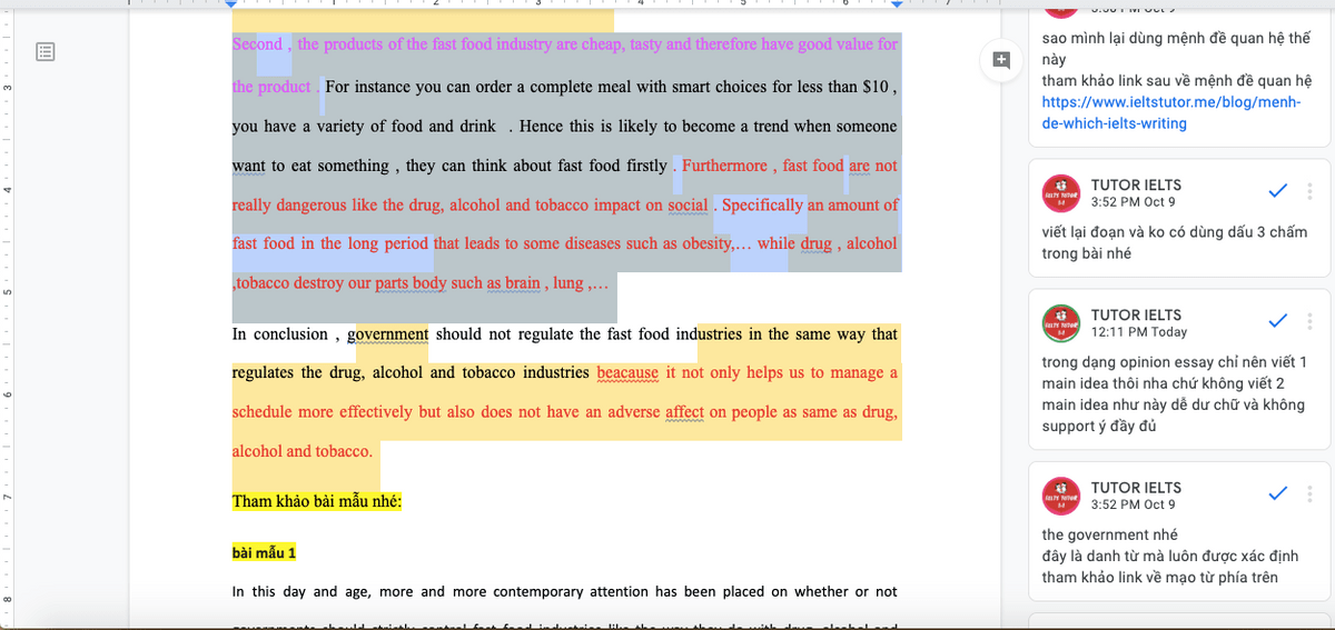 Nên viết mấy main idea trong mỗi đoạn văn dạng OPINION ESSAY IELTS WRITING? Nên viết mấy main idea trong mỗi đoạn văn dạng OPINION ESSAY IELTS WRITING?
