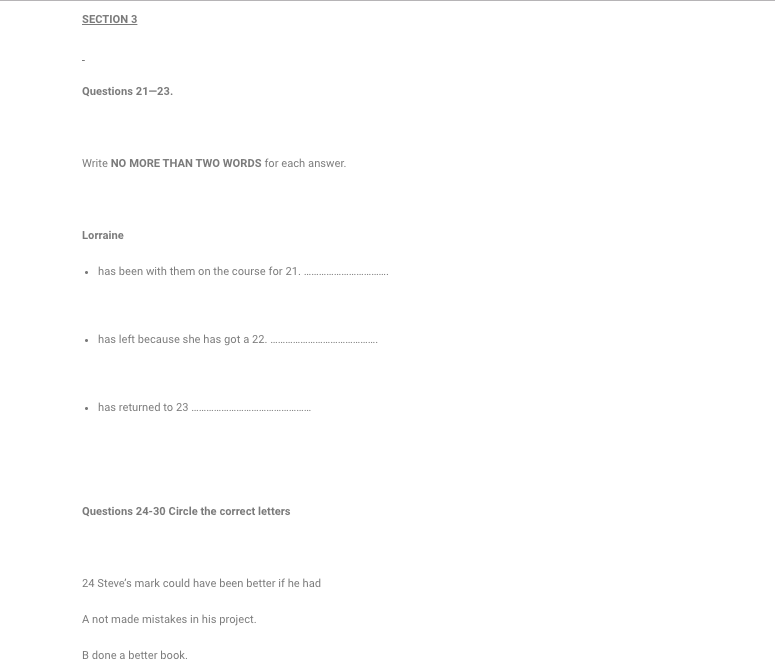 IELTS Listening Practice Test 1: Đề Thi Thử IELTS chọn lọc, Kèm Audio! IELTS Listening Practice Test 1: Đề Thi Thử IELTS chọn lọc, Kèm Audio!