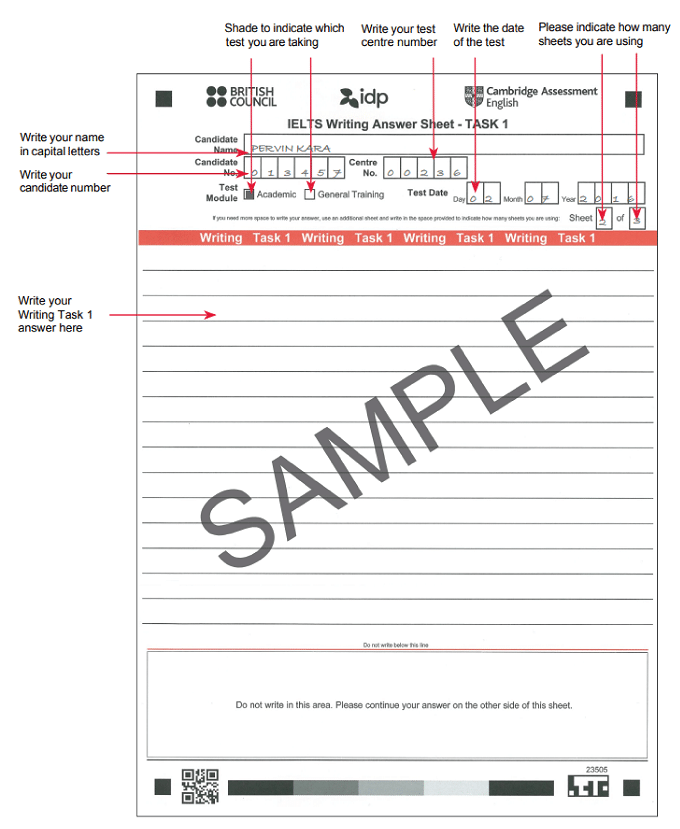 Lưu ý khi ghi đáp án vào ANSWER SHEET IELTS (Listening, Reading & Writing) Lưu ý khi ghi đáp án vào ANSWER SHEET IELTS (Listening, Reading & Writing)