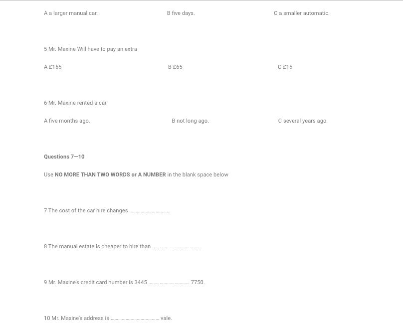 IELTS Listening Practice Test 1: Đề Thi Thử IELTS chọn lọc, Kèm Audio! IELTS Listening Practice Test 1: Đề Thi Thử IELTS chọn lọc, Kèm Audio!