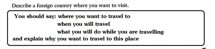 IELTS SPEAKING PART 1-2-3 TOPIC PEOPLE, WILDLIFE & TRAVEL, TRANSPORT IELTS SPEAKING PART 1-2-3 TOPIC PEOPLE, WILDLIFE & TRAVEL, TRANSPORT