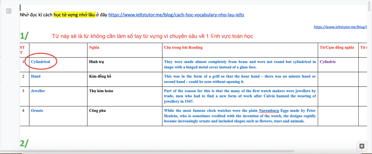 Không chọn từ quá khó, quá chuyên ngành Không chọn từ quá khó, quá chuyên ngành