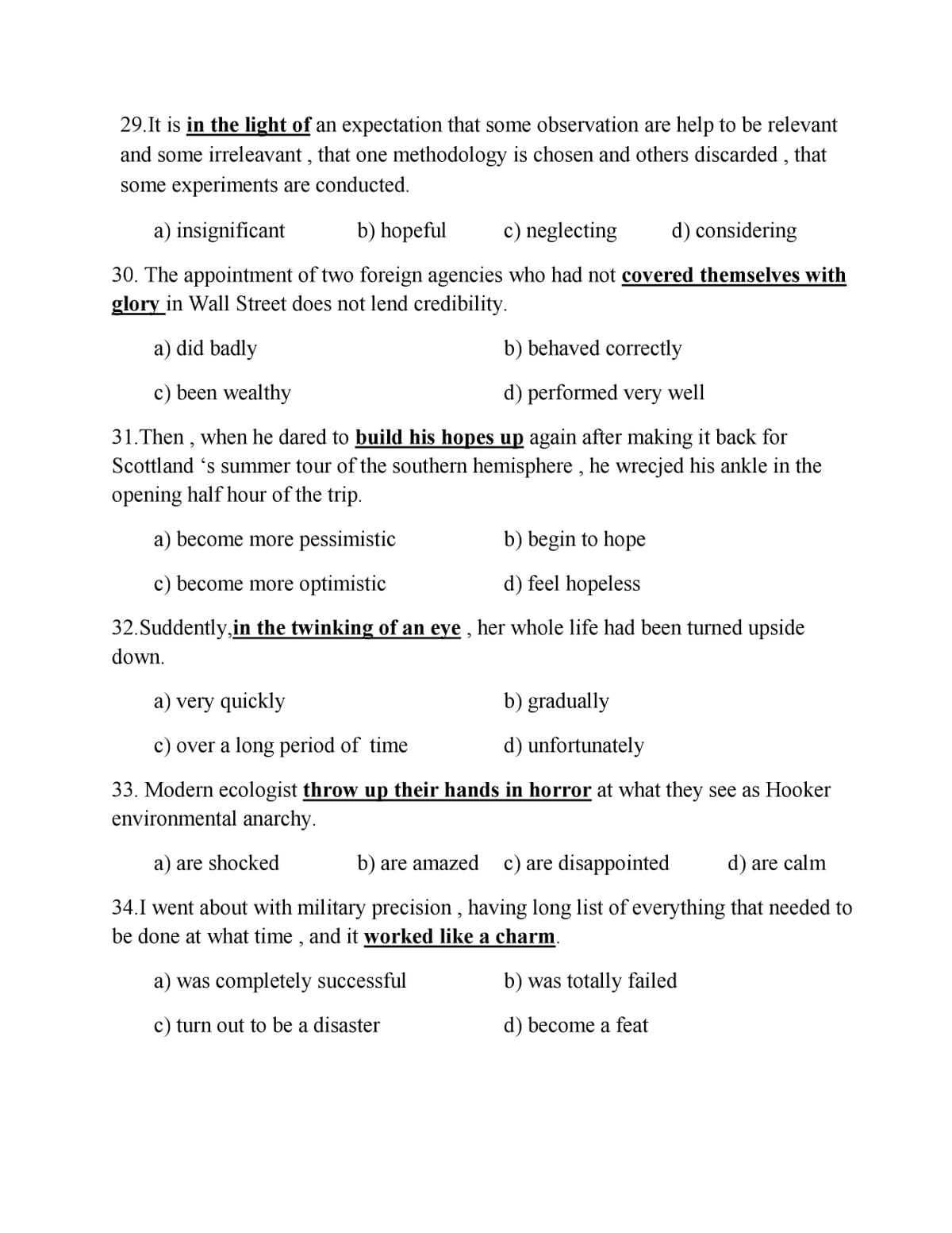 Bài tập từ đồng nghĩa idiom/noun phrase page 5 Bài tập từ đồng nghĩa idiom/noun phrase page 5