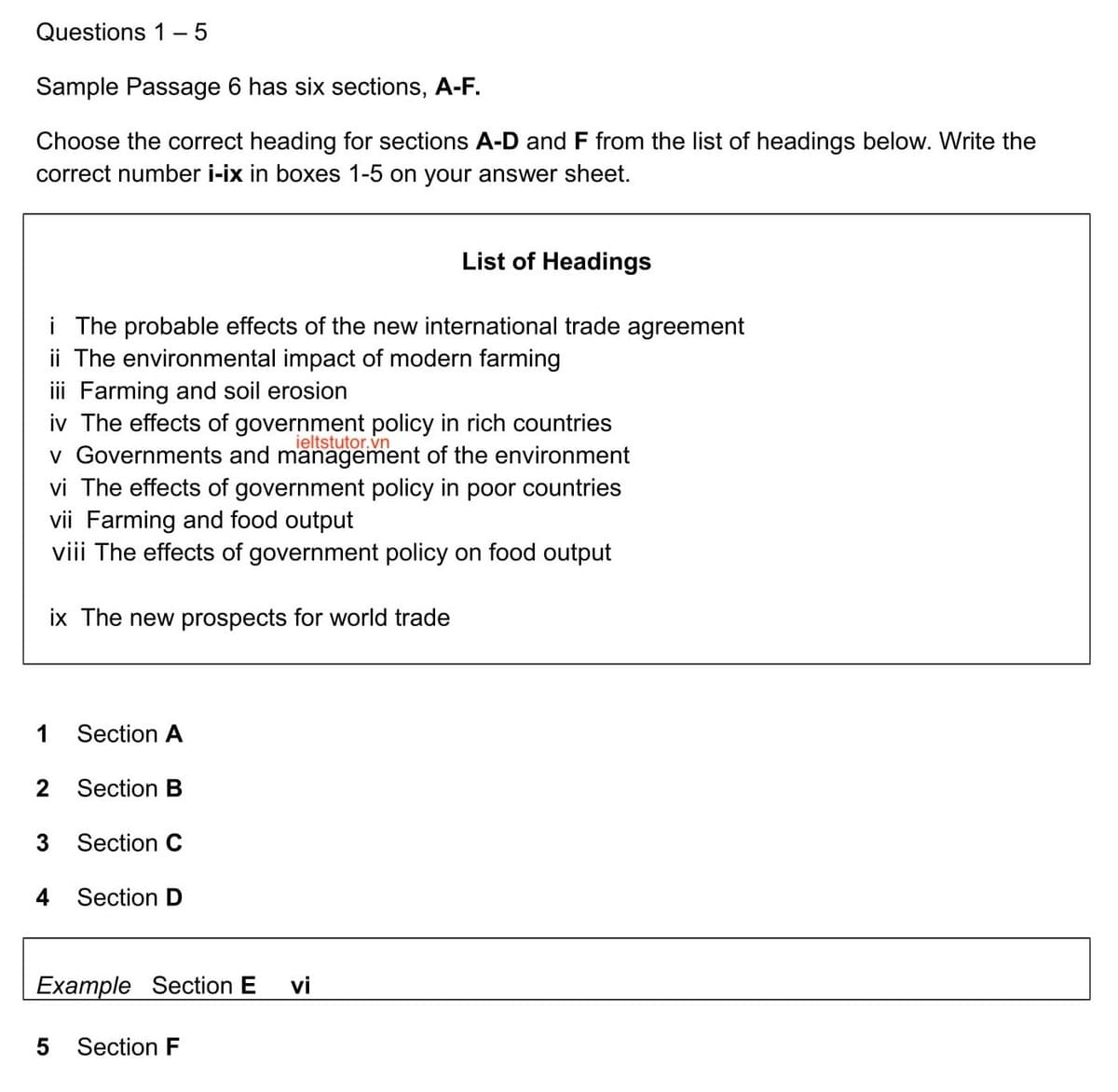 Cách làm dạng MATCHING HEADING IELTS READING Cách làm dạng MATCHING HEADING IELTS READING