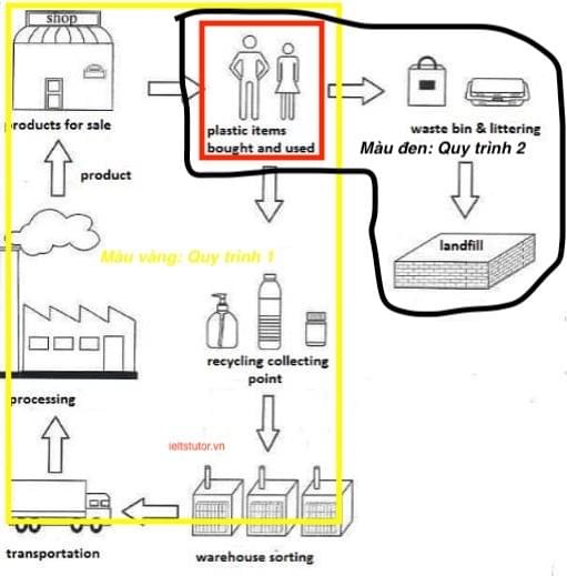 Phân tích bài essay dạng process về "recycling plastic items or trash into dust bins" Phân tích bài essay dạng process về "recycling plastic items or trash into dust bins"