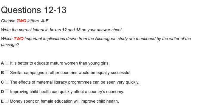 Cách làm dạng Multiple Choice IELTS READING Cách làm dạng Multiple Choice IELTS READING