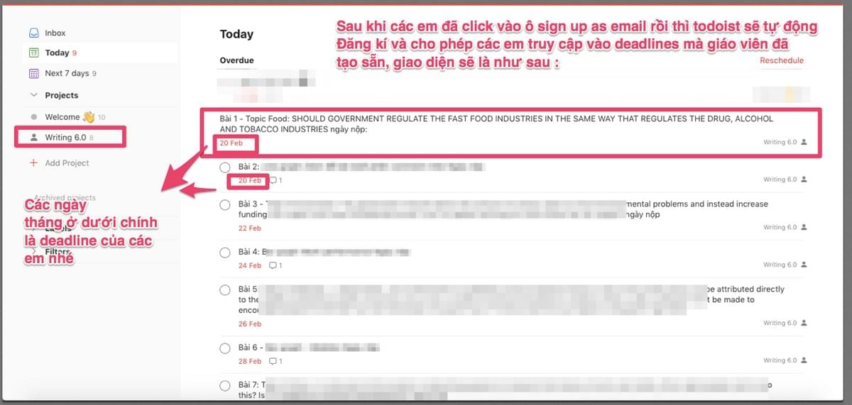 NẾU GIÁO VIÊN GIAO DEADLINE (GỬI LINK DEADLINE) LÀM THẾ NÀO ĐỂ XEM ĐƯỢC DEADLINE? NẾU GIÁO VIÊN GIAO DEADLINE (GỬI LINK DEADLINE) LÀM THẾ NÀO ĐỂ XEM ĐƯỢC DEADLINE?