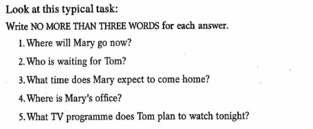 Cách làm dạng Short Answer IELTS LISTENING Cách làm dạng Short Answer IELTS LISTENING