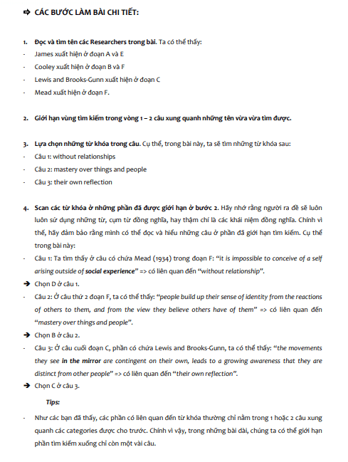 HƯỚNG DẪN TỪ A ĐẾN Z CÁCH LÀM DẠNG CLASSIFICATION TRONG IELTS READING HƯỚNG DẪN TỪ A ĐẾN Z CÁCH LÀM DẠNG CLASSIFICATION TRONG IELTS READING