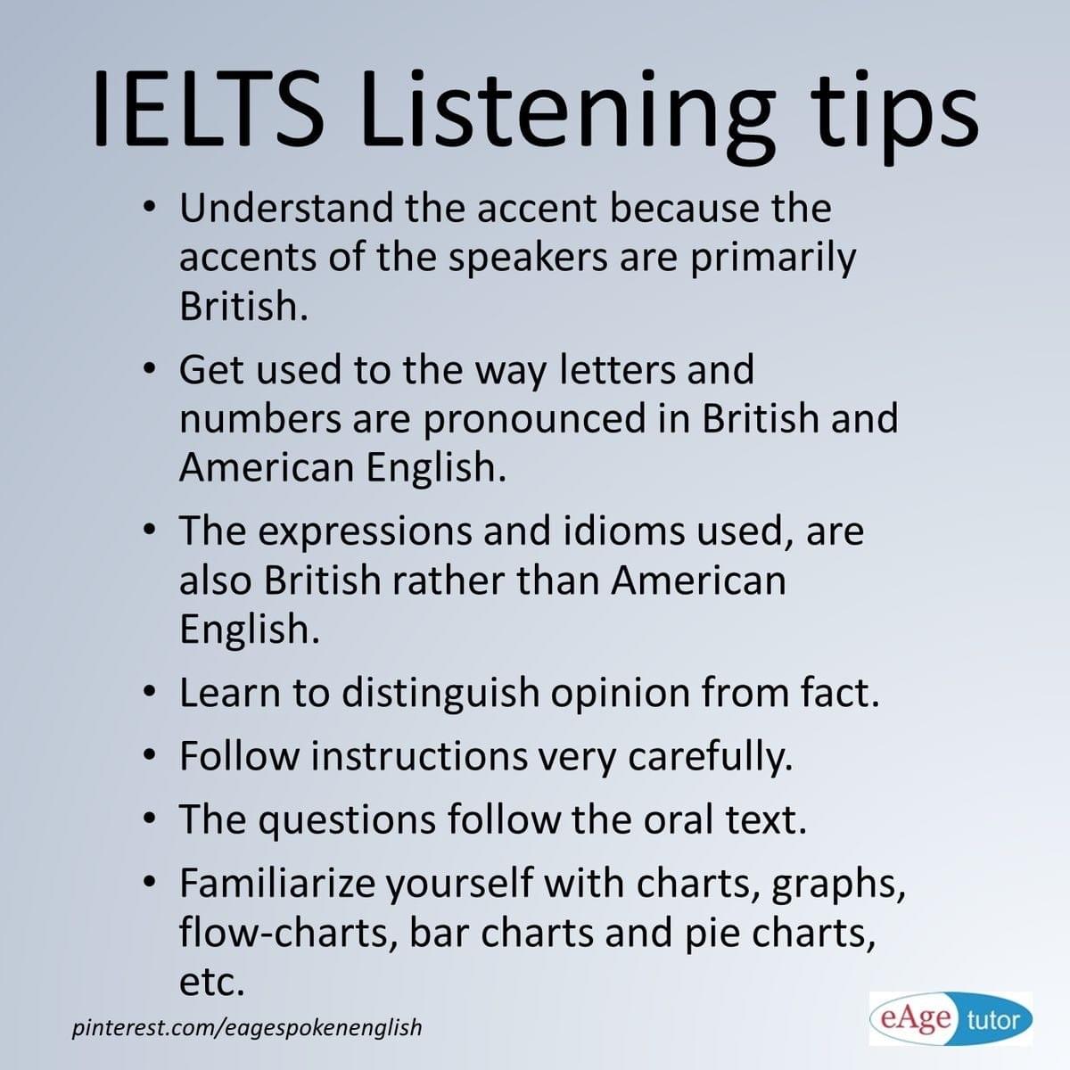 Những điểm cần lưu ý trong IELTS Listening từ Blogger eAgetutor Những điểm cần lưu ý trong IELTS Listening từ Blogger eAgetutor