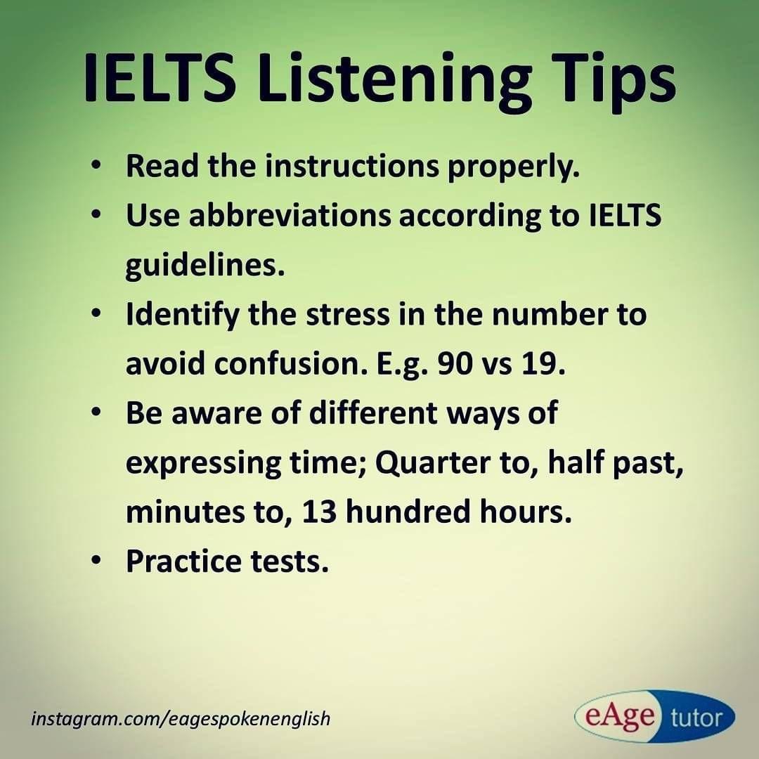 Những điểm cần lưu ý trong IELTS Listening từ Blogger eAgetutor Những điểm cần lưu ý trong IELTS Listening từ Blogger eAgetutor
