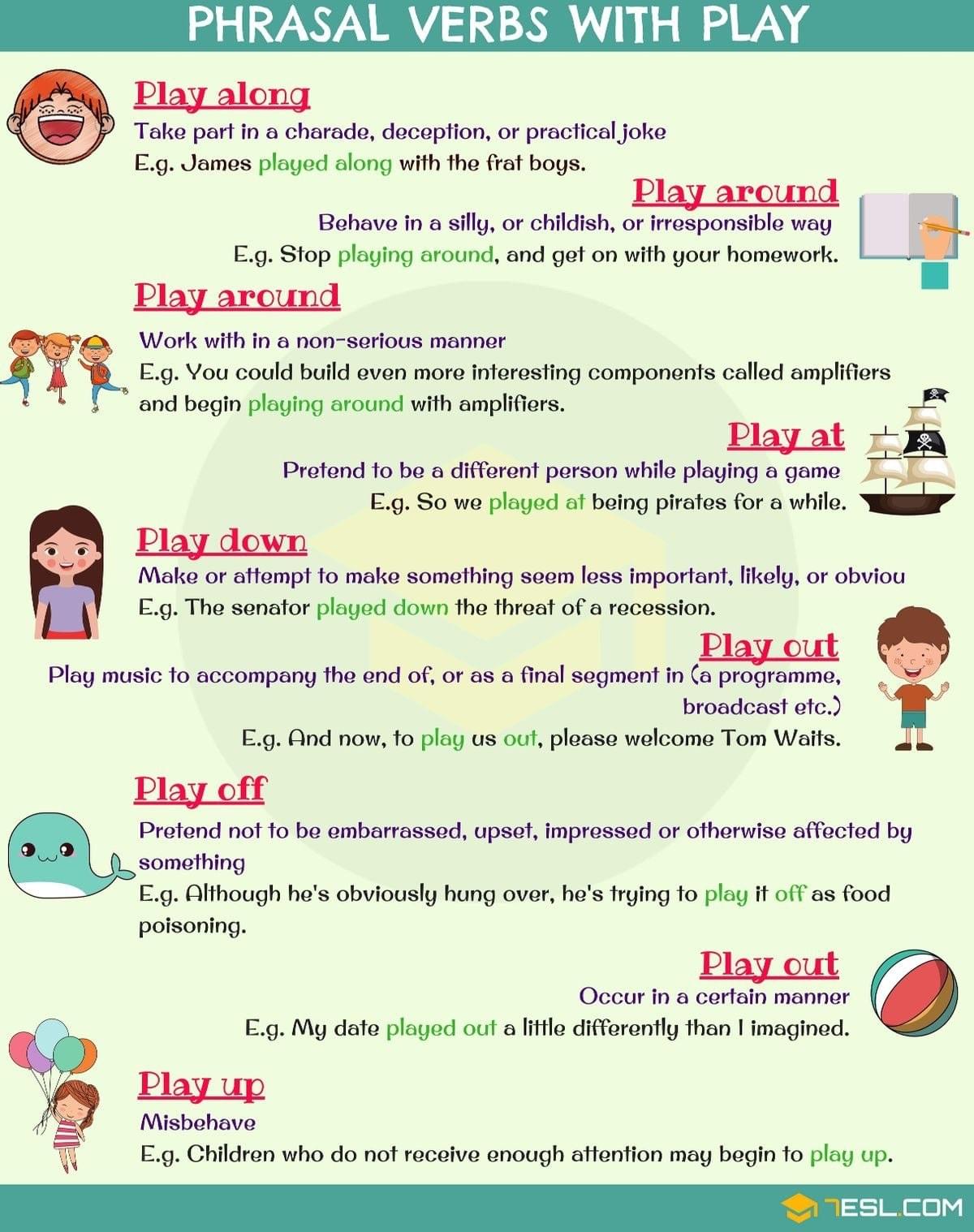 Tuyển Tập Phrasal Verb theo những động từ thường gặp trong IELTS Speaking Tuyển Tập Phrasal Verb theo những động từ thường gặp trong IELTS Speaking