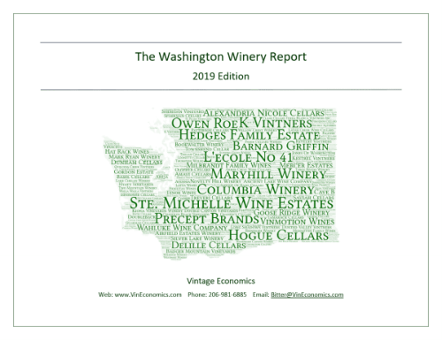 The Washington Winery Report 2019 Edition Cover Image The Washington Winery Report 2019 Edition Cover Image