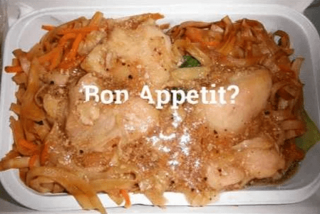 This revolting airplane meal shows the unglamorous side of flying This revolting airplane meal shows the unglamorous side of flying